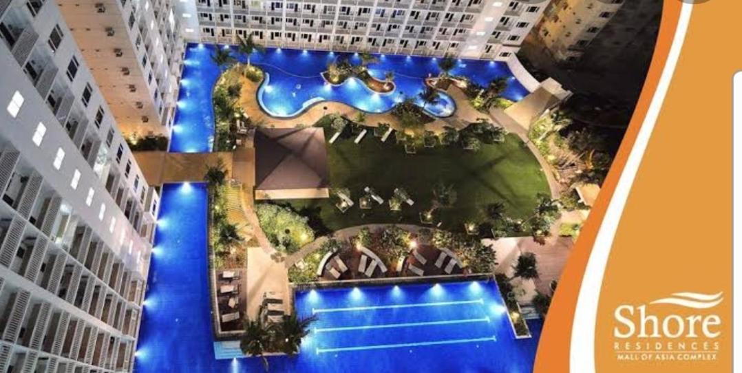 Chic Nordic Unit At Shore Residences Mall Of Manila
